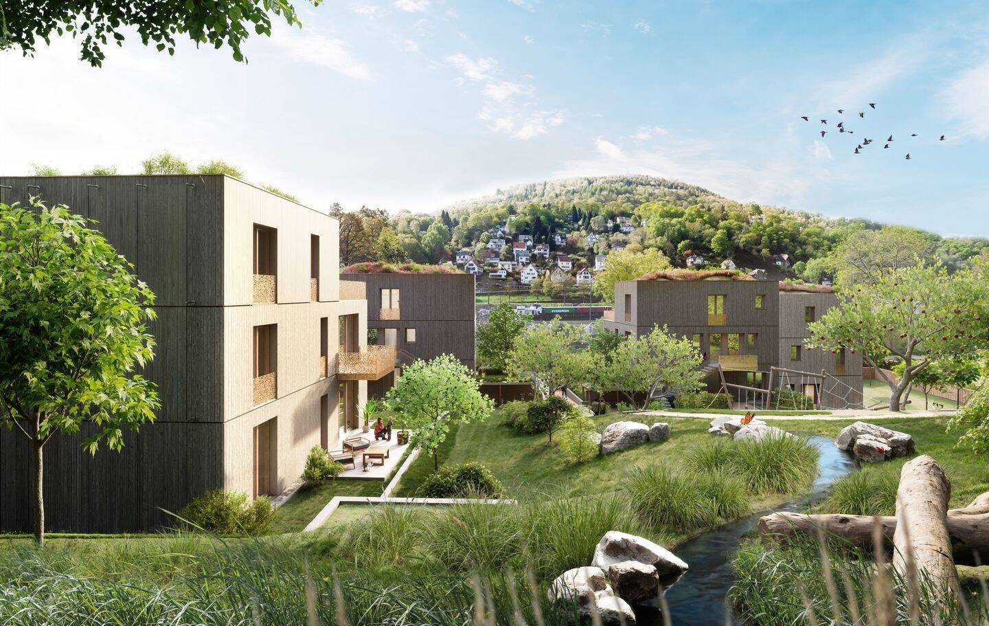 4-Zimmer-Neubauwohnung am Neckar