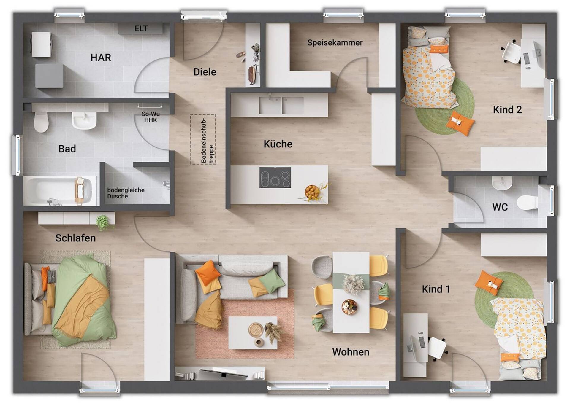 Bungalow in 38268 Lengede mit 109 m² kaufen