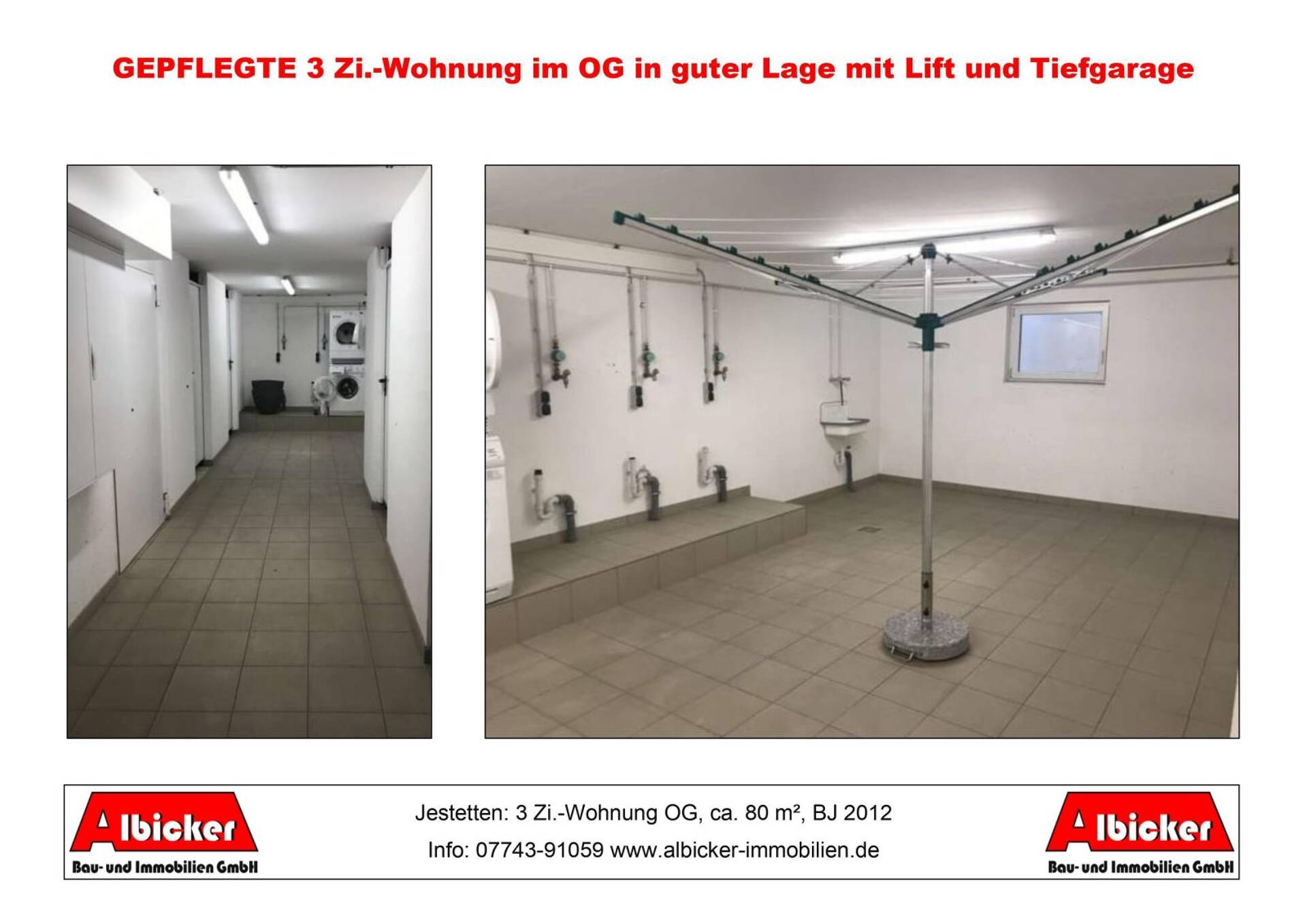 Etagenwohnung in 79798 Jestetten mit 80 m² kaufen