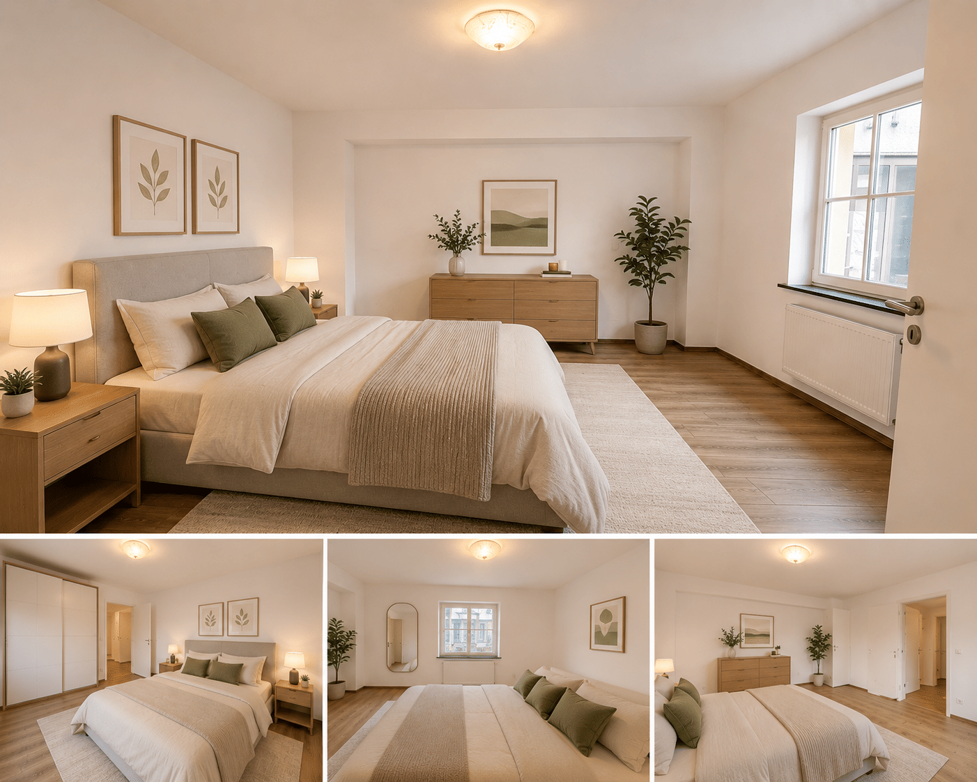 Frisch renovierte 3-Zimmerwohnung im Erdgeschoss mit Einbauküche / Gäste-WC / ohne Terrasse – Kordel – Vorschaubild 9