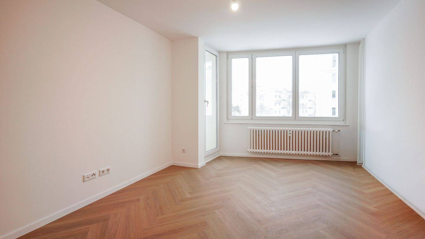 Attraktive 2-Zimmer-Wohnung mit Westbalkon - sofort bezugsfrei