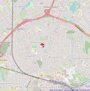 Oldenburger Ehnernviertel! 3 ZKB mit Balkon kurzfristig verfügbar! – 26121 Oldenburg – Vorschaubild 8