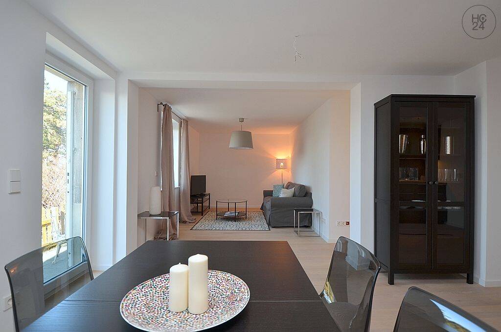 Modern möblierte Wohnung mit Sonnenterrasse in Halbhöhenlage in Stuttgart Süd
