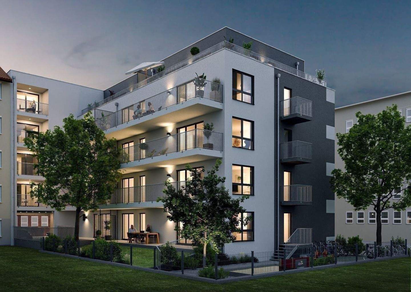 Exklusives Penthouse mit Panoramablick – Wohnen über den Dächern der Stadt ! – Nürnberg – Vorschaubild 3