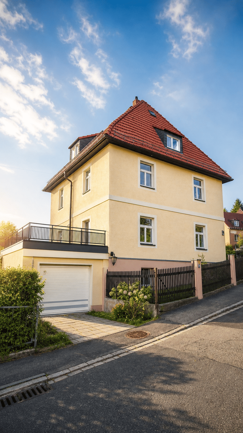 Exklusive 2,5-Raum-Wohnung nach Komplettsanierung | Weitblick & eigener Gartenbereich – Dresden – Vorschaubild 2