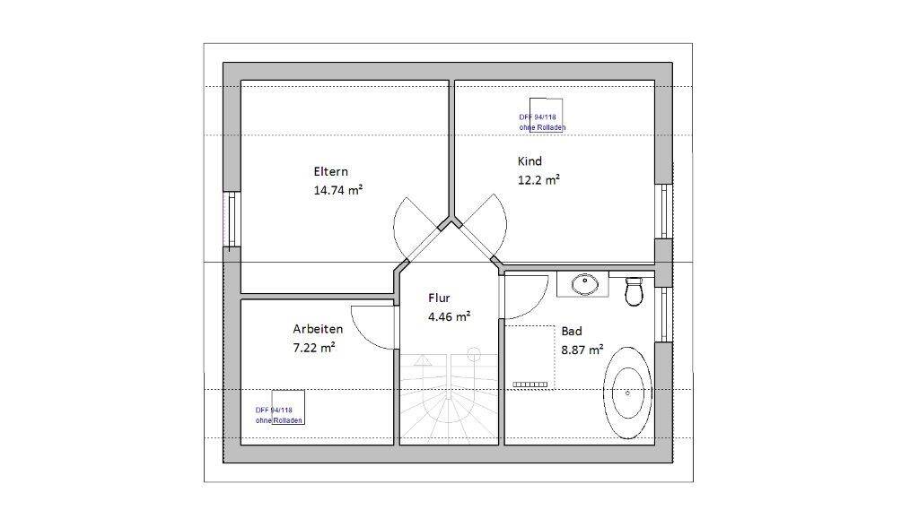 Bauplatz 430 m² mit Doppelhaushälfte 115 m² Wfl. in Pulsnitz – Pulsnitz – Vorschaubild 4