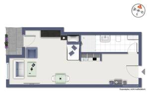 Gemütliche 1-Zimmer-Wohnung in verkehrsgünstiger Lage in Fürth – 90763 Fürth – Vorschaubild 8