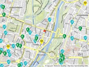 Exklusives Wohnen im Grünen: 2-Zimmer-Wohnung mit eigener Terrasse im Herzen von München-Lehel – 80538 München – Vorschaubild 9