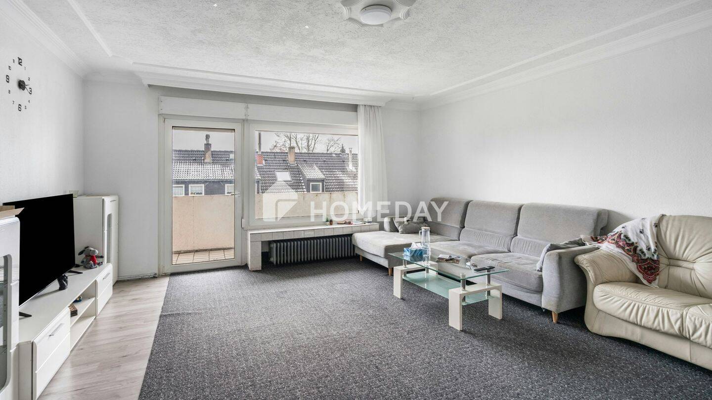 Großzügige 2-Zimmer-Wohnung mit Balkon - ideal für Paare oder Singles