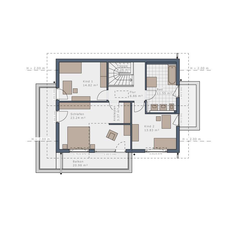 Hofheim-Lorsbach / individuell planbarer Neubau (mit FESTPREIS u. verbindlicher Terminschiene) – Hofheim am Taunus – Vorschaubild 3