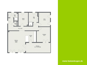 4-Zimmer-Erdgeschosswohnung mit Garten in bester Lage Im Westviertel – 85049 Ingolstadt – Vorschaubild 8