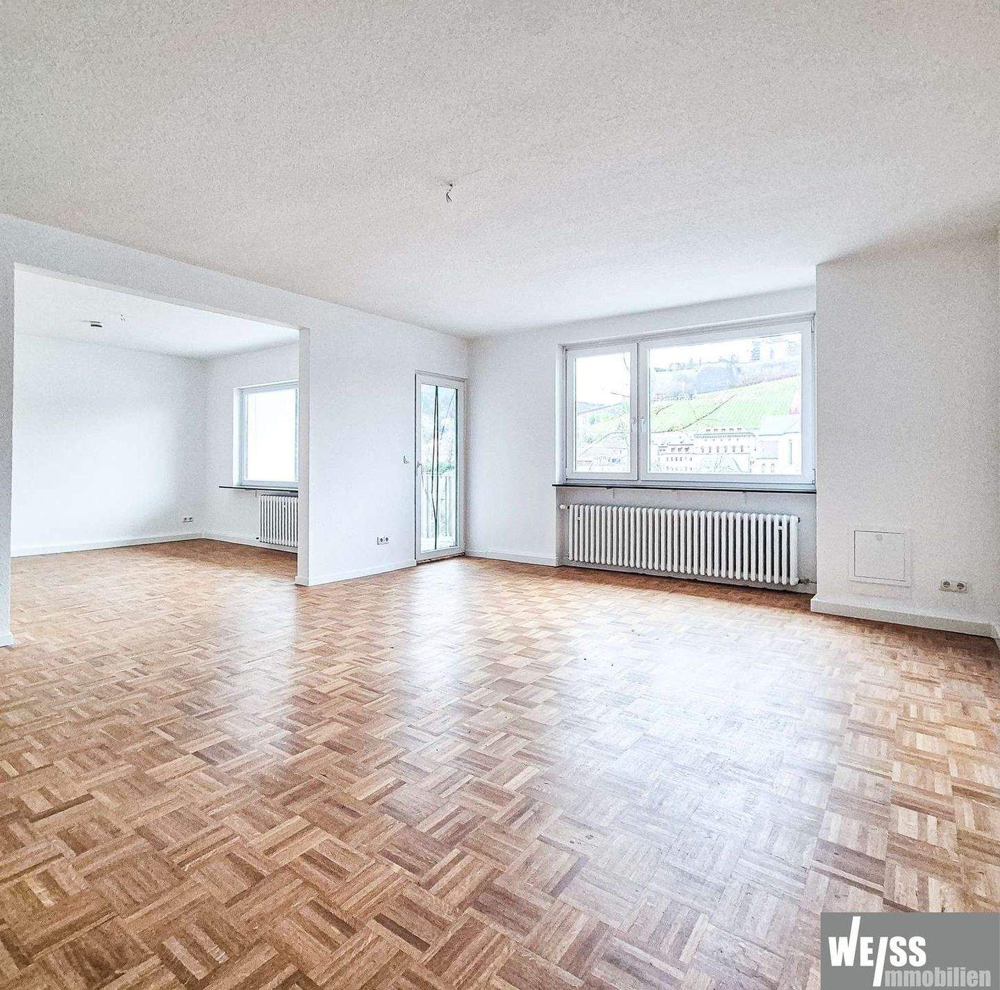 3 Zimmer-WG Wohnung in der Nähe vom Main mit großzügigem Balkon – Würzburg – Vorschaubild 2