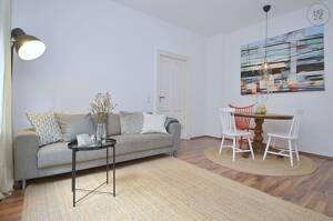 Sehr stilvoll möblierte 2-Zimmer Wohnung mit Terrasse und Internet in Wiesbaden Westend – 65195 Wiesbaden – Vorschaubild 1