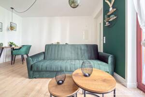 26710 HomeCompany Dresden Möbliert/Furnished 2-Zimmer Apartment / Terrassenwohnung in Dresden-Neustadt max. 2 Personen – 1099 Dresden – Vorschaubild 4