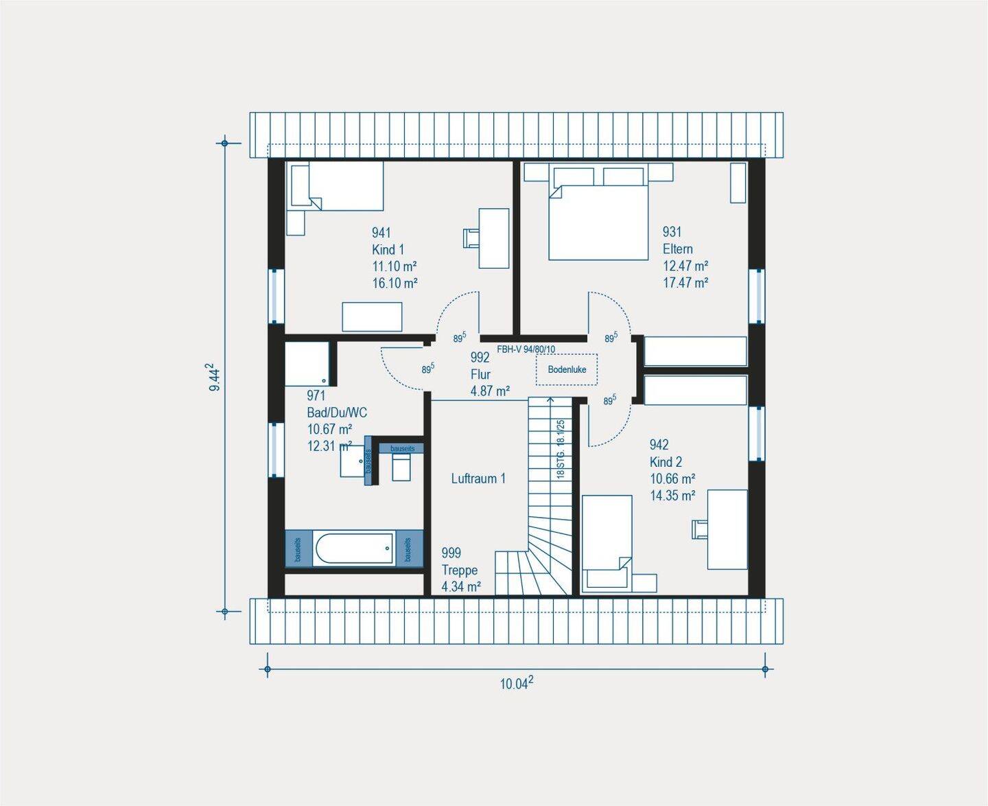 Individuell gestaltetes Traumhaus - Flexibilität und Qualität mit allkauf Fertighäusern – Bochum – Vorschaubild 3