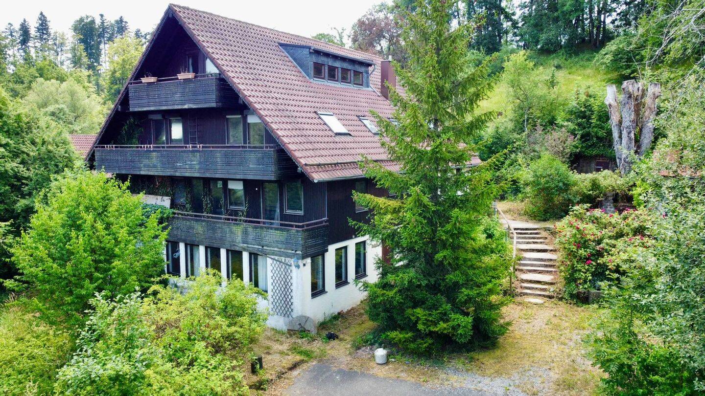 Traumkulisse mit Talblick: 3,5 ha für Wohnen, Arbeit, Freizeit, Tierhaltung und kreative Projekte – Oberrot – Vorschaubild 5