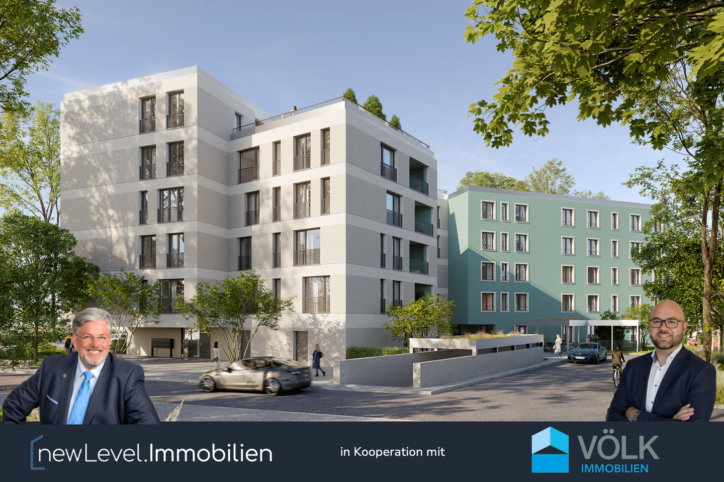 3-Zi. - Eigentumswohnung im ILLERPARK mit Garten | 85,4 m² | Erstbezug (1.0.3) – Neu-Ulm – Bild 1 von 7