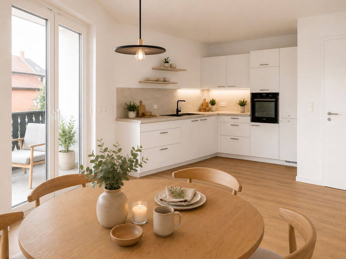 Moderne 4-Zimmer-Wohnung im KfW40-QnG-Standard mit Loggia in Osnabrück-Eversburg – Osnabrück – Vorschaubild 5