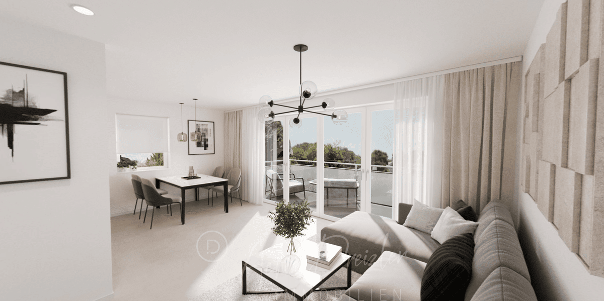 Gemütliche 3-Zimmer-EG-Wohnung im Neubau in Münster Hiltrup mit Terrasse Garten & PKW-Stellplatz – 48165 Münster – Bild 1 von 9