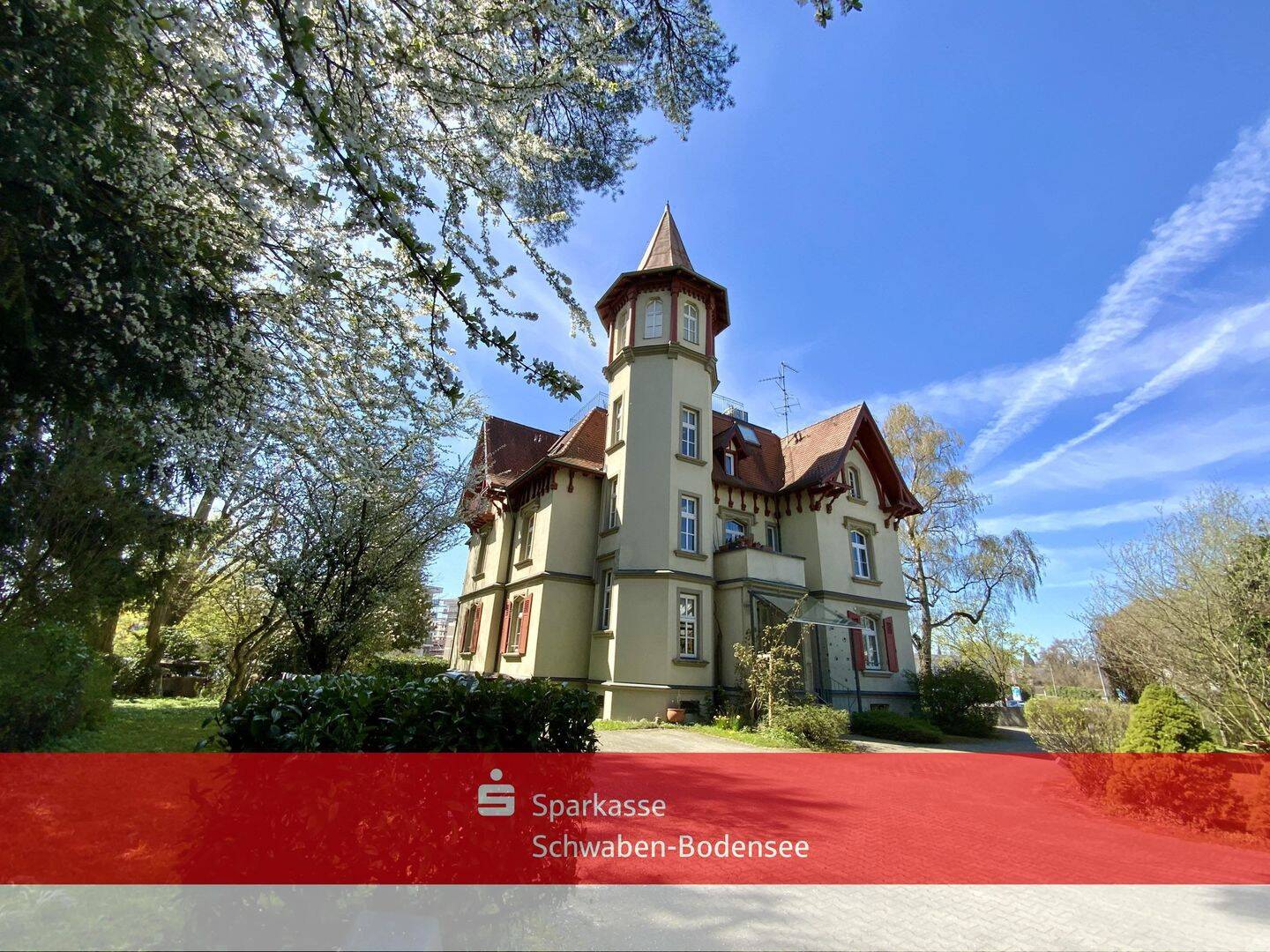 Dachgeschosswohnung in Jugendstil-Villa Lindau