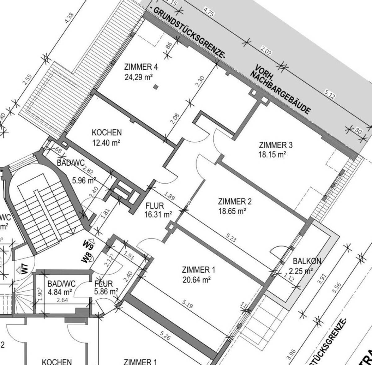 Moderne Altbauwohnung – 99092 Erfurt – Bild 1 von 8