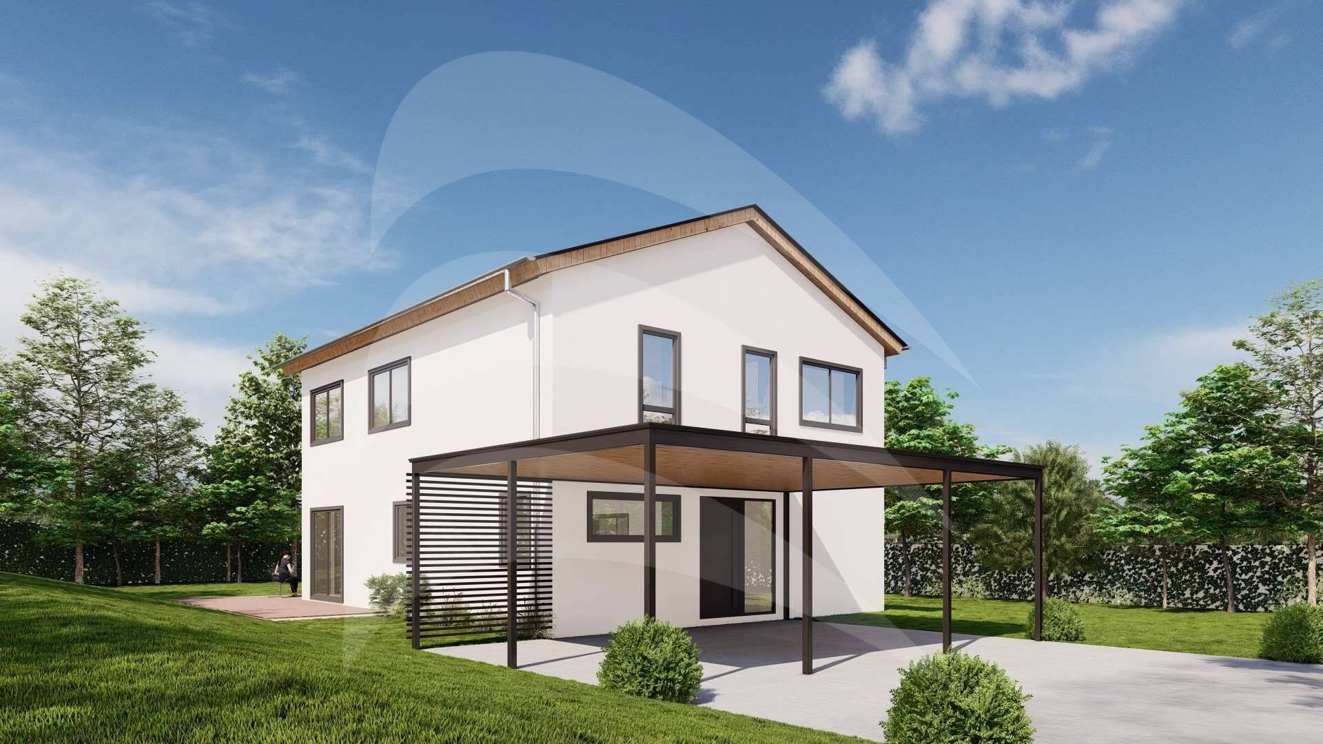 KFW40 Neubau: Lichtdurchflutetes Einfamilienhaus mit hochwertiger Ausstattung – Aicha vorm Wald – Bild 1 von 9