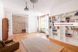 IMMOBERLIN.DE - Charmante Altbauwohnung mit Balkon in exzellentem Zustand am Park – 10967 Berlin – Vorschaubild 8