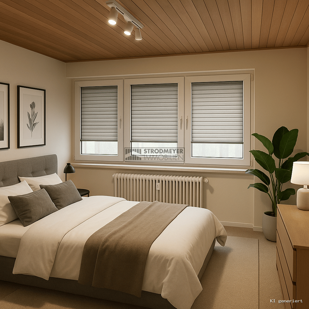 Hagen-Boloh: Offen gestaltete 3 Zimmer Wohnung mit großem Balkon und Garage – Hagen – Vorschaubild 4