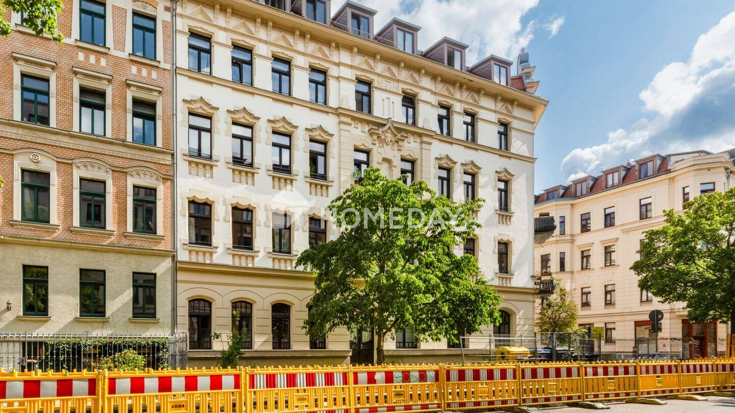 Historischer Altbau mit Flair: 4-Zimmer-Wohnung mit Balkon in bester Lage von Reudnitz