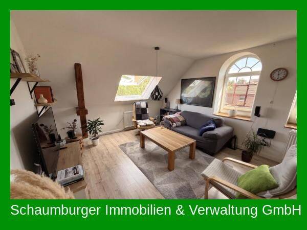 Helle, gemütliche 3-Zimmer-Dachgeschosswohnung in Ahnsen