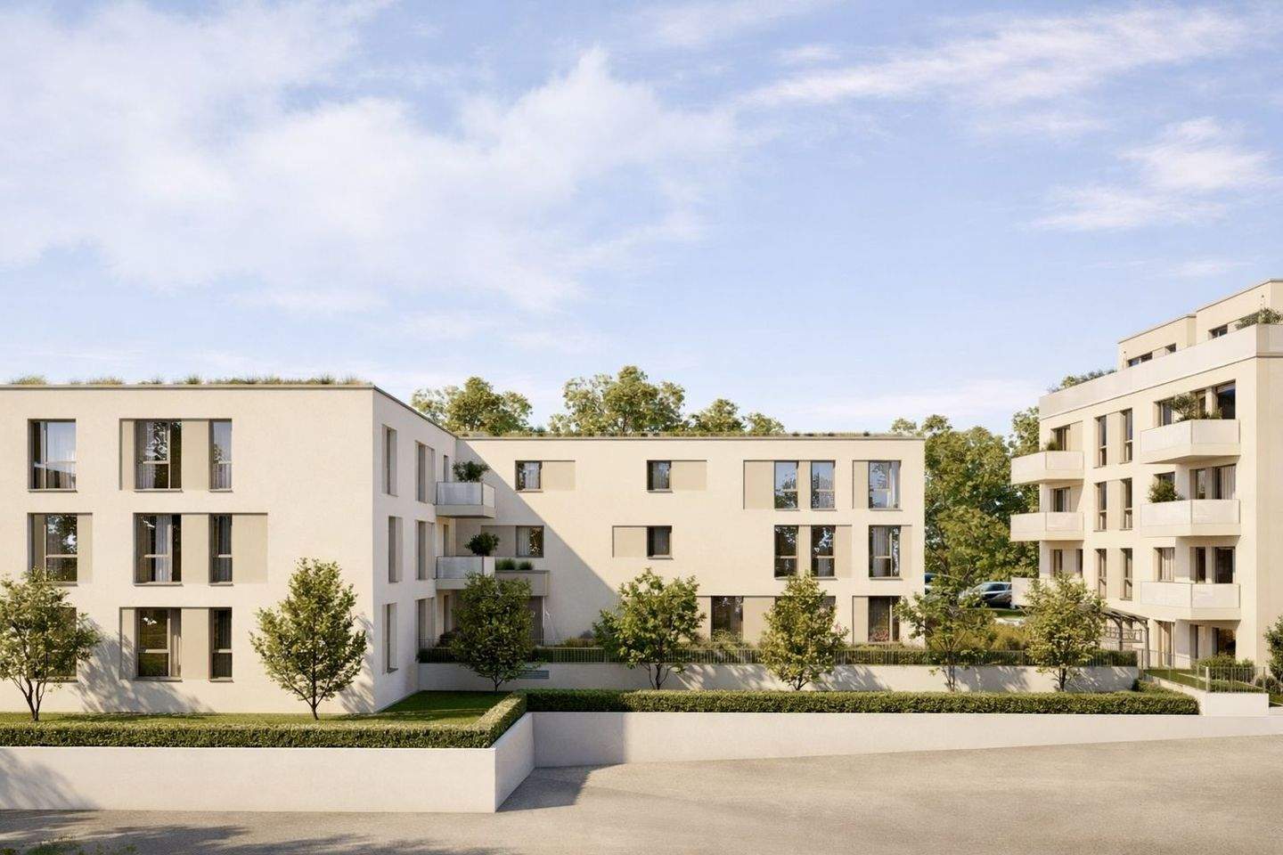 Moderne 3-Zimmer-Neubauwohnung mit Balkon und barrierefreiem Zugang – Wiesbaden – Vorschaubild 4