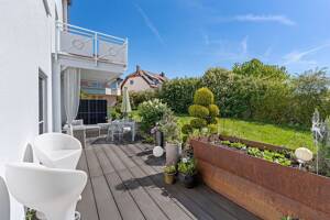Alpenpanorama in Meersburg! Wunderschöne Erdgeschosswohnung mit Terrasse – 88709 Meersburg – Vorschaubild 4