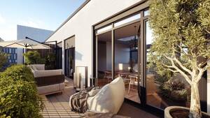 Lichterfüllte Maisonette mit sonniger Dachterrasse