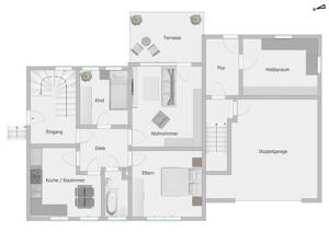 Zweifamilienhaus mit großem Grundstück, Werkstatt & viel Entwicklungspotenzial in Sölderholz – 44289 Dortmund – Vorschaubild 7