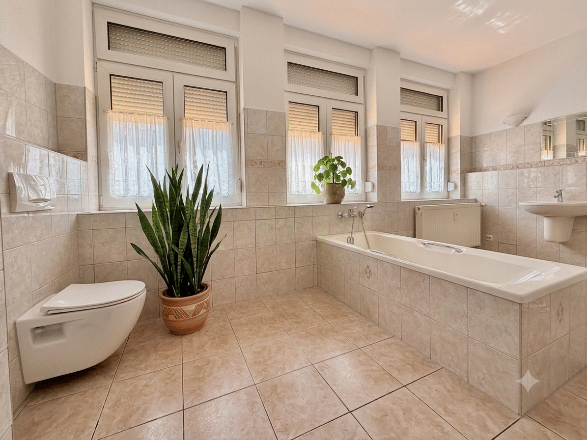 Einzigartiges Wohnen im Hinterhaus – Charmante Maisonette-Wohnung mit spektakulärer 50 qm Sonnenterrasse in der Erfurter Altstadt – Erfurt – Vorschaubild 7