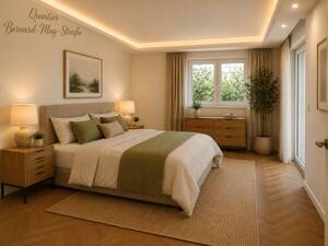 Stilvolle Neubau-Gartenwhg. in hochwertigem Wohnensemble mit nur sechs Einheiten nach KFW 55 Standart – 65203 Wiesbaden – Vorschaubild 5