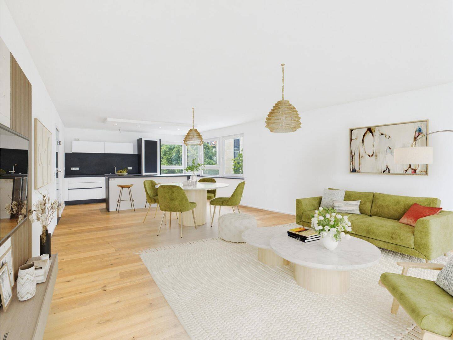 Exklusive 3-Zi-Wohnung mit Panoramaterrasse - urbanes Wohnen nahe der Regensburger Altstadt! – Regensburg – Vorschaubild 6