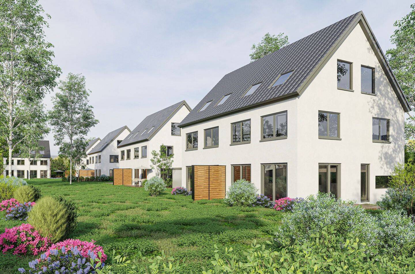 Neubau-Doppelhaushälfte mit Festpreisgarantie – Undorf | nur noch wenige Einheiten – Sinzing – Bild 1 von 7