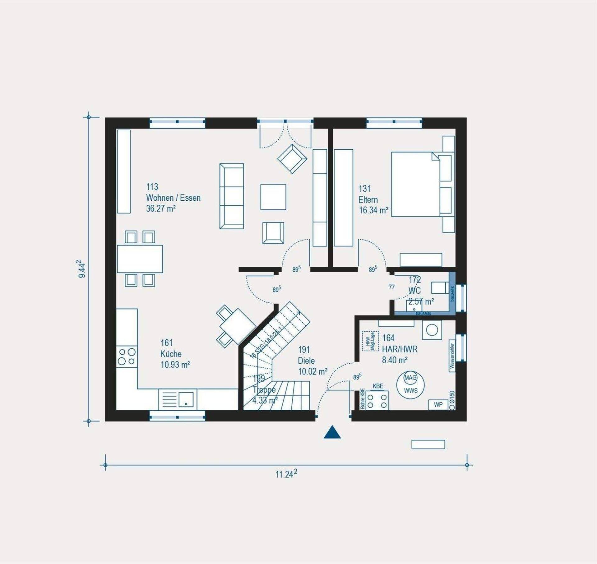 Einfamilienhaus in 99706 Hohenebra - Sondershausen mit 171,77 m² kaufen