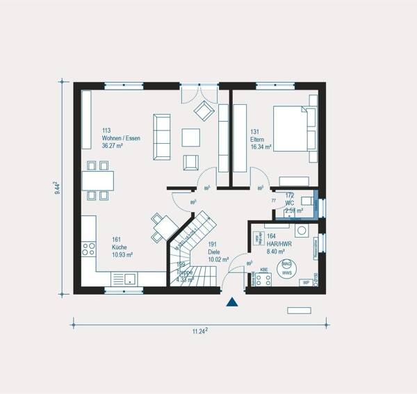 Einfamilienhaus in 99706 Hohenebra - Sondershausen mit 171,77 m² kaufen