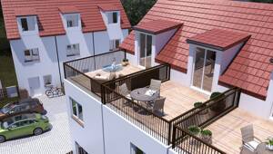 Nachhaltig wohnen, stilvoll leben - sechs Stadthäuser im Einklang mit der Natur! – 93055 Regensburg – Vorschaubild 3