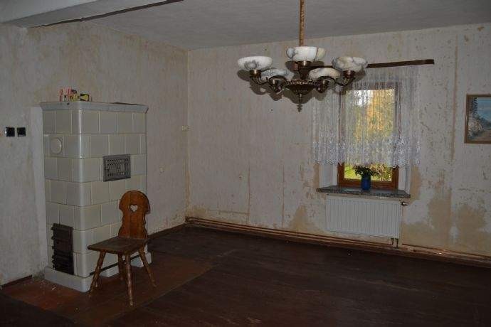 Einfamilienhaus mit Nebenräumen, großer Scheune, Nebengebäude und einer Gartenlandschaft mit vielen Möglichkeiten - Reitzengeschwenda – Drognitz – Vorschaubild 8
