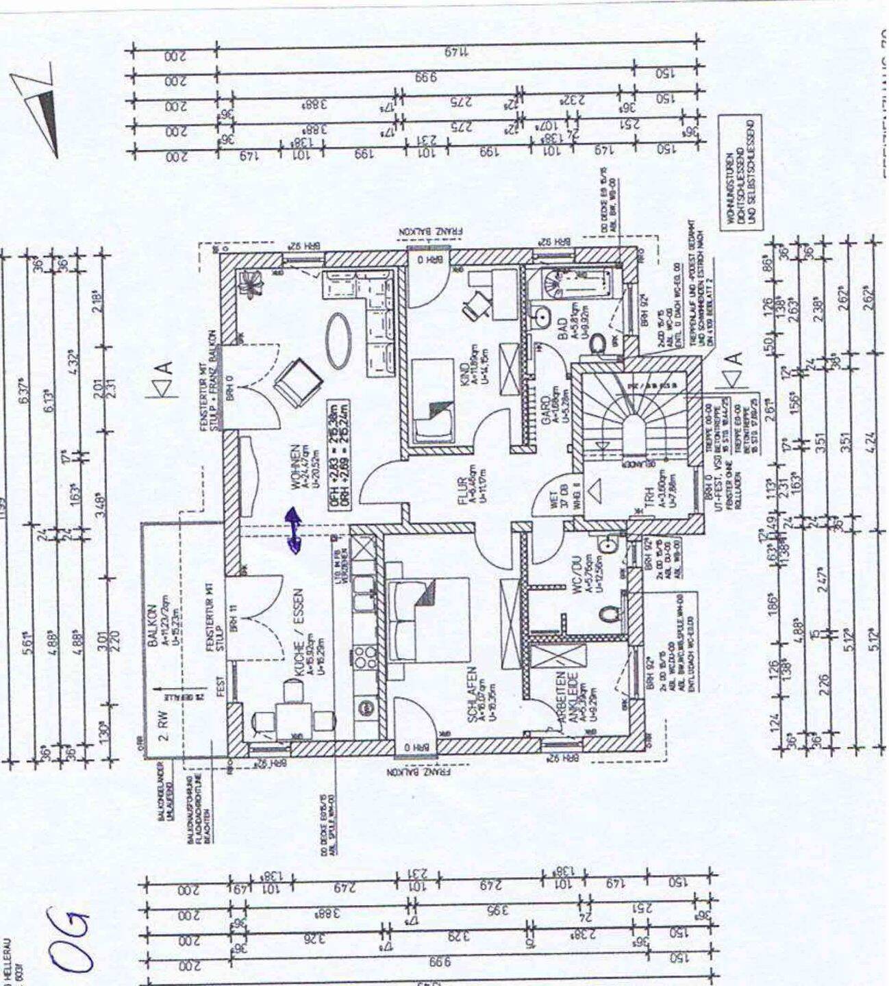 Komfortable 3-Raum- Wohnung zur Miete