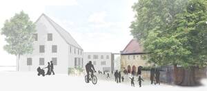 Gemeinschaftliches Wohnprojekt in Ilbenstadt, 30 Min zum Frankfurter Hbf! 5 Zimmerwhg. mit Genossenschaftseinlage 275.000 € – 61194 Niddatal – Vorschaubild 4
