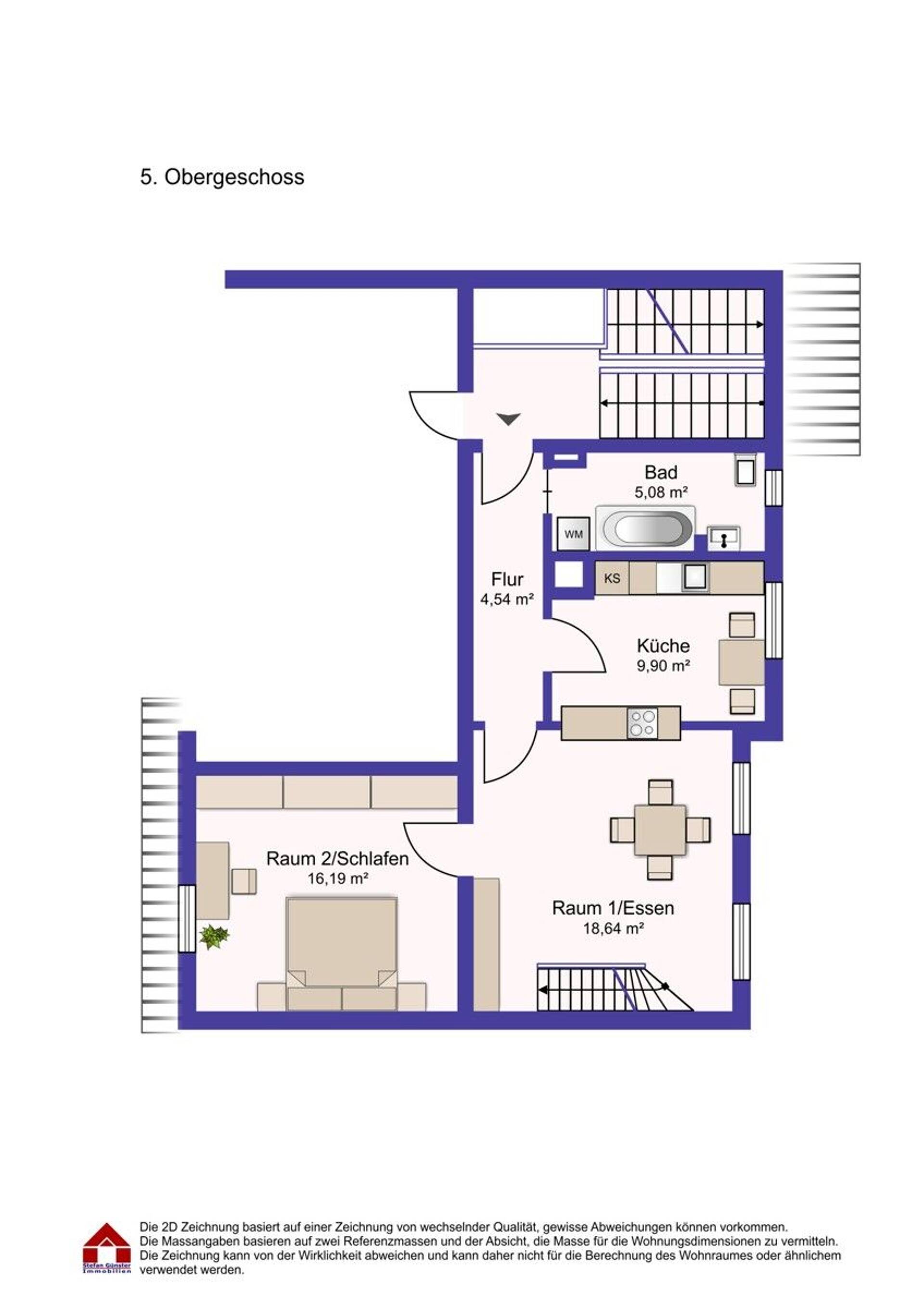 Maisonettewohnung in 50672 Köln mit 80,7 m² kaufen