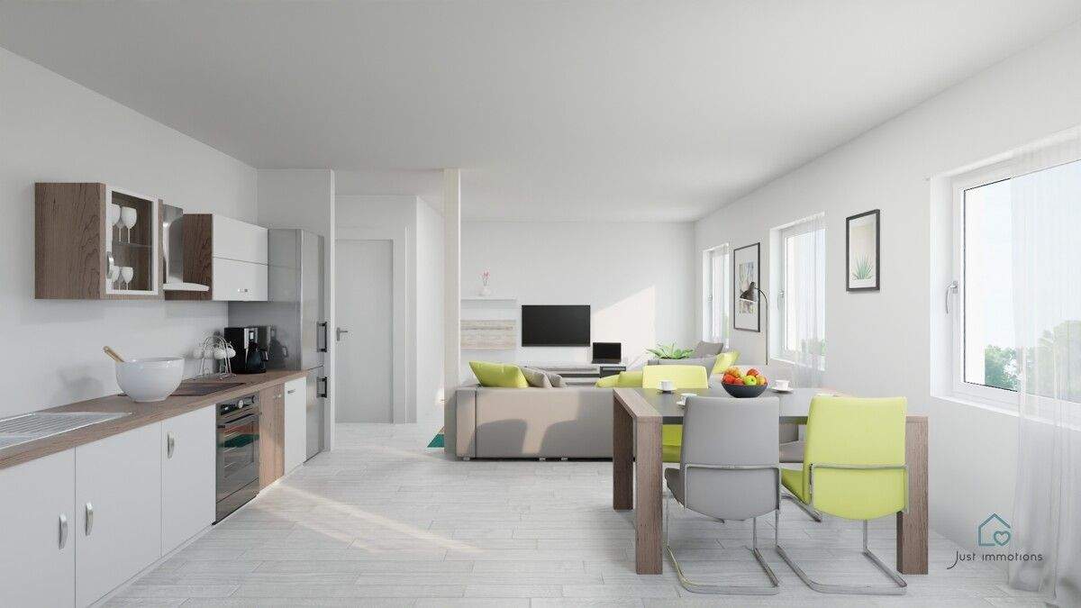 Just Immotions | Attraktive 3-Zimmer-Wohnung mit moderner Ausstattung und klarer Raumstruktur! – Augsburg – Vorschaubild 4