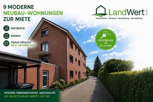 Erstbezug im nachhaltigen Neubau, modernes Wohnen in Oldenburg - Wohnung Nr. 1