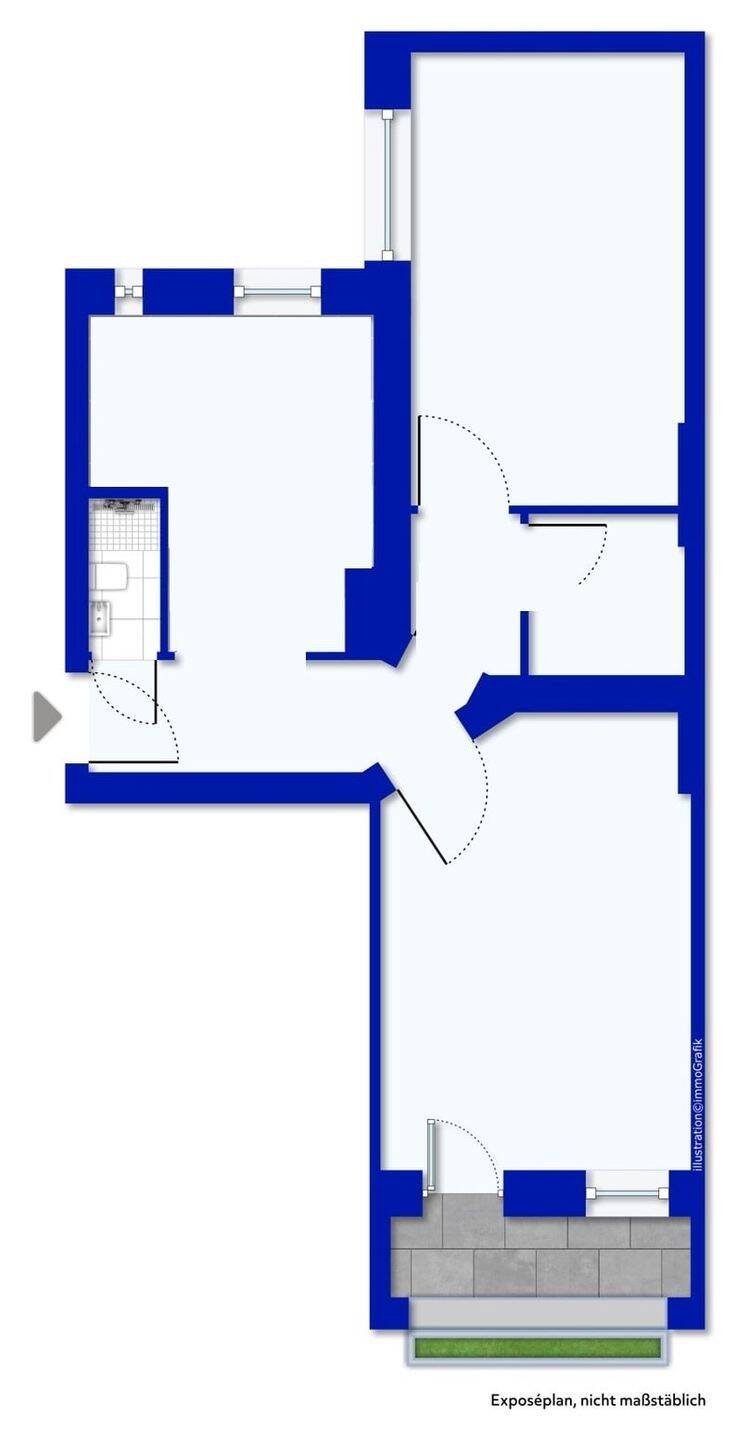 2-Zimmer Altbauwohnung ahe dem Maybachufer in Berlin-Neukölln – Berlin – Vorschaubild 8