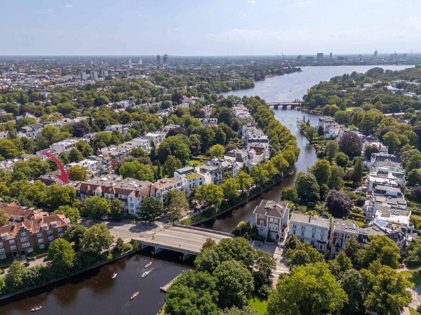 Sanierte 2-Zimmer-Wohnung mit Balkon - charmant wohnen Ecke Leinpfad in Winterhude – Hamburg – Vorschaubild 3
