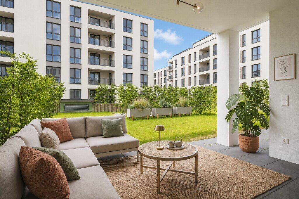Bezugsfertige Neubau-Erdgeschosswohnung mit eigenem Garten in sehr ruhiger Lage – Aachen – Vorschaubild 4